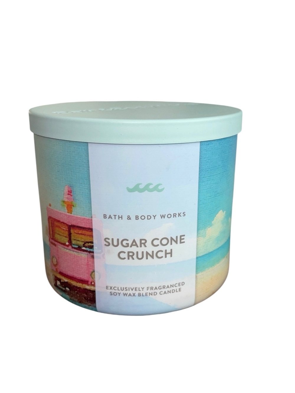 BATH & BODY WORKS SUGAR CONE CRUNCH 3 WICK CANDLE